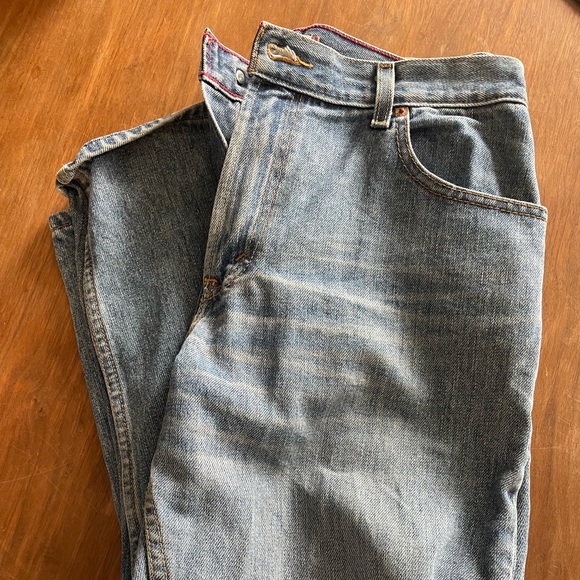 Relaxed tapered leg Levi jean. Size 12 distressed lightly. - Picture 3 of 3